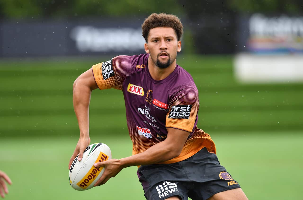 NRL BRONCOS TRAINING