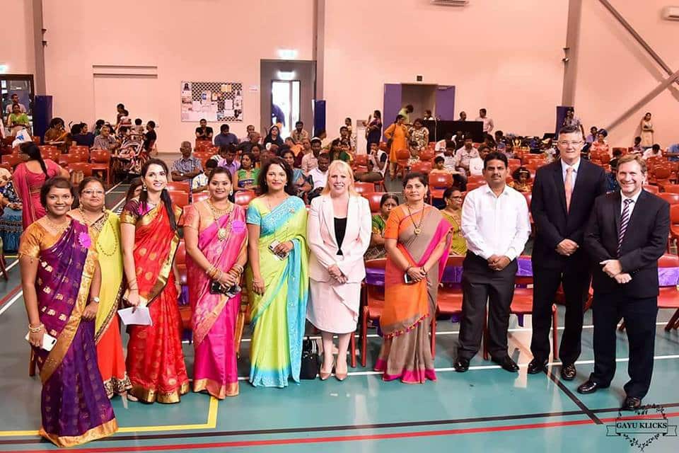 Vinithra Jayaraman at a Deepavali program.jpg