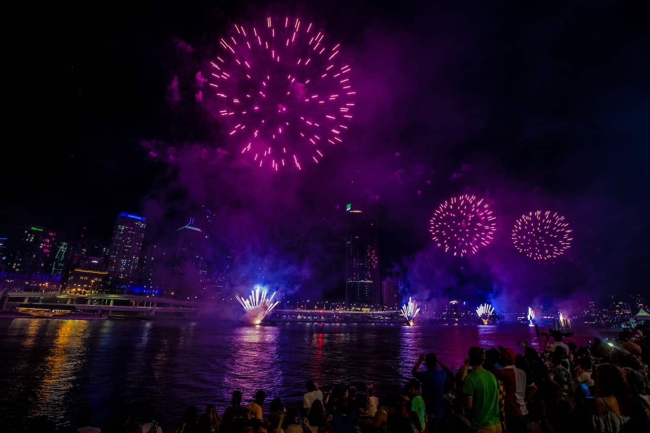 2018 BRISBANE NYE FIREWORKS
