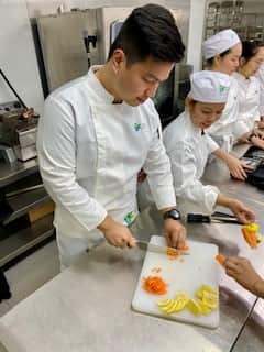 Will Quijano was inside the kitchen during his studies in Sydney..jpg