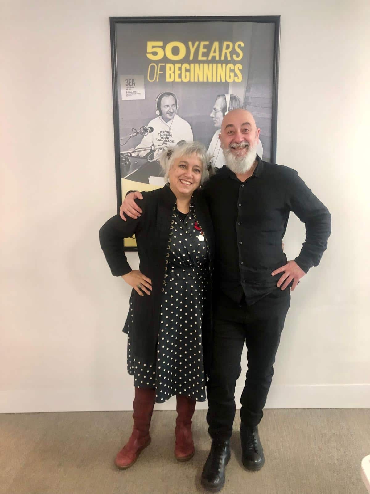 Kavisha e Rosario a radio SBS.