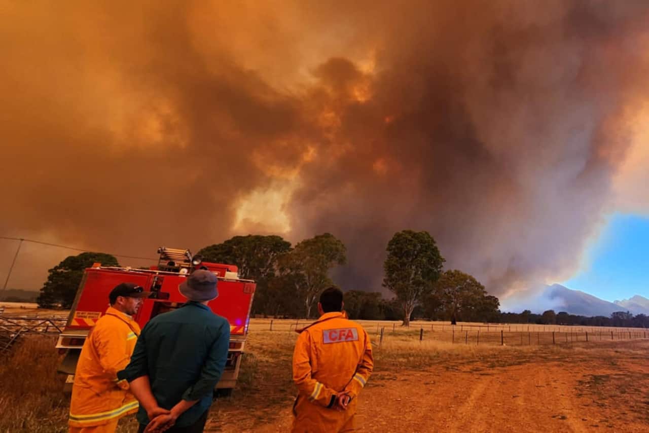 BUSHFIRES VICTORIA