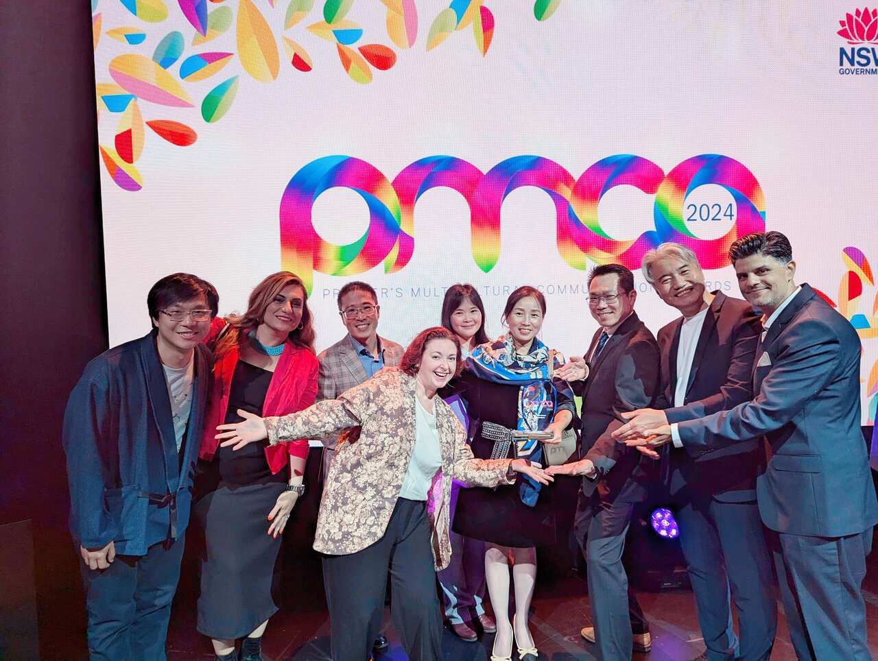 SBS teams attends 2024 NSW Premier's Multicultural Communications Awards