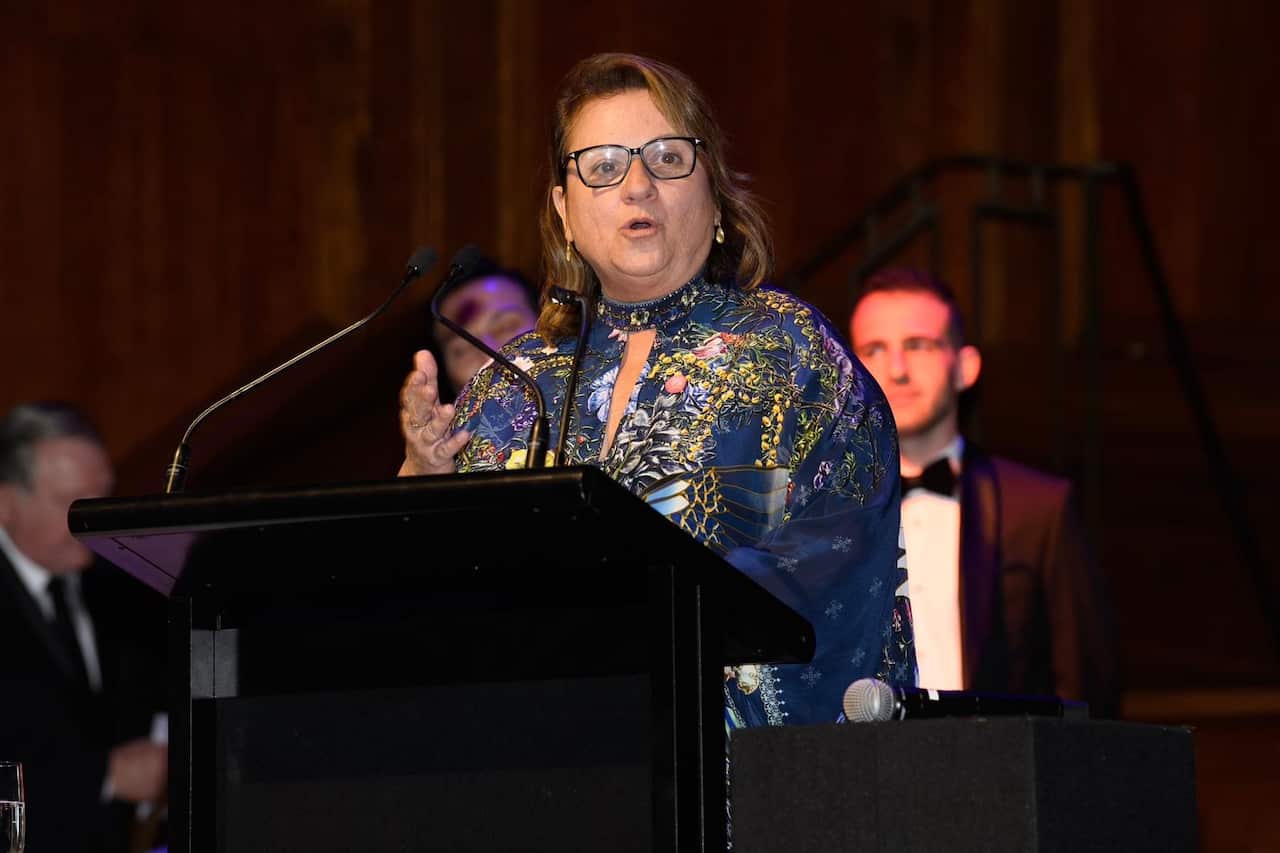 The 2023 HACCI Excellence Award winner Dina Petrakis (Community Service Award) 