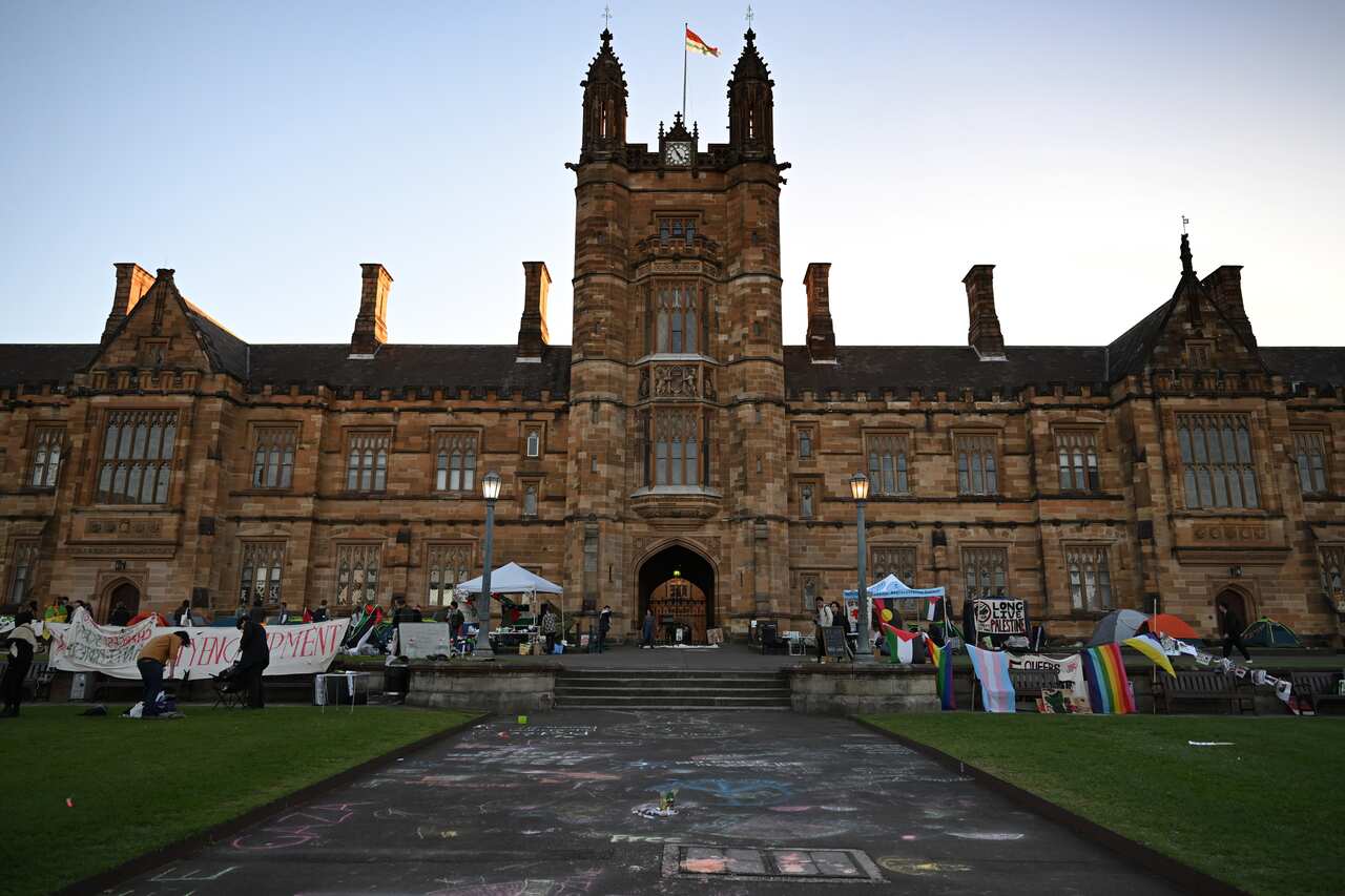 UNIVERSITY OF SYDNEY PROTEST