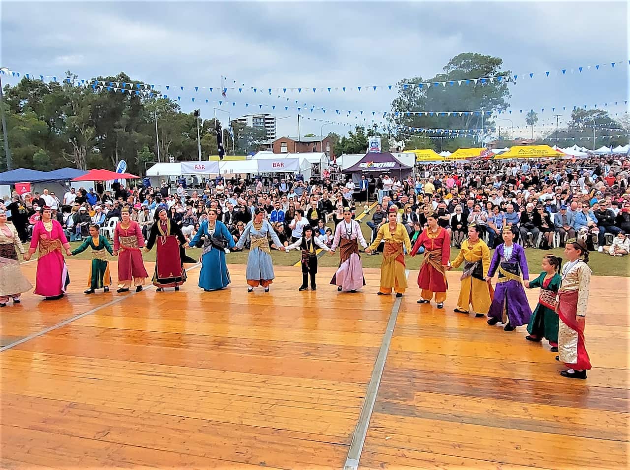 Tο ετήσιο Ελληνικό Φεστιβάλ της Ελληνικής Ορθόδοξης Ενορίας-Κοινότητας Αγίου Ιωάννου του Προδρόμου στην Parramatta, στο δυτικό Σύδνεϋ 