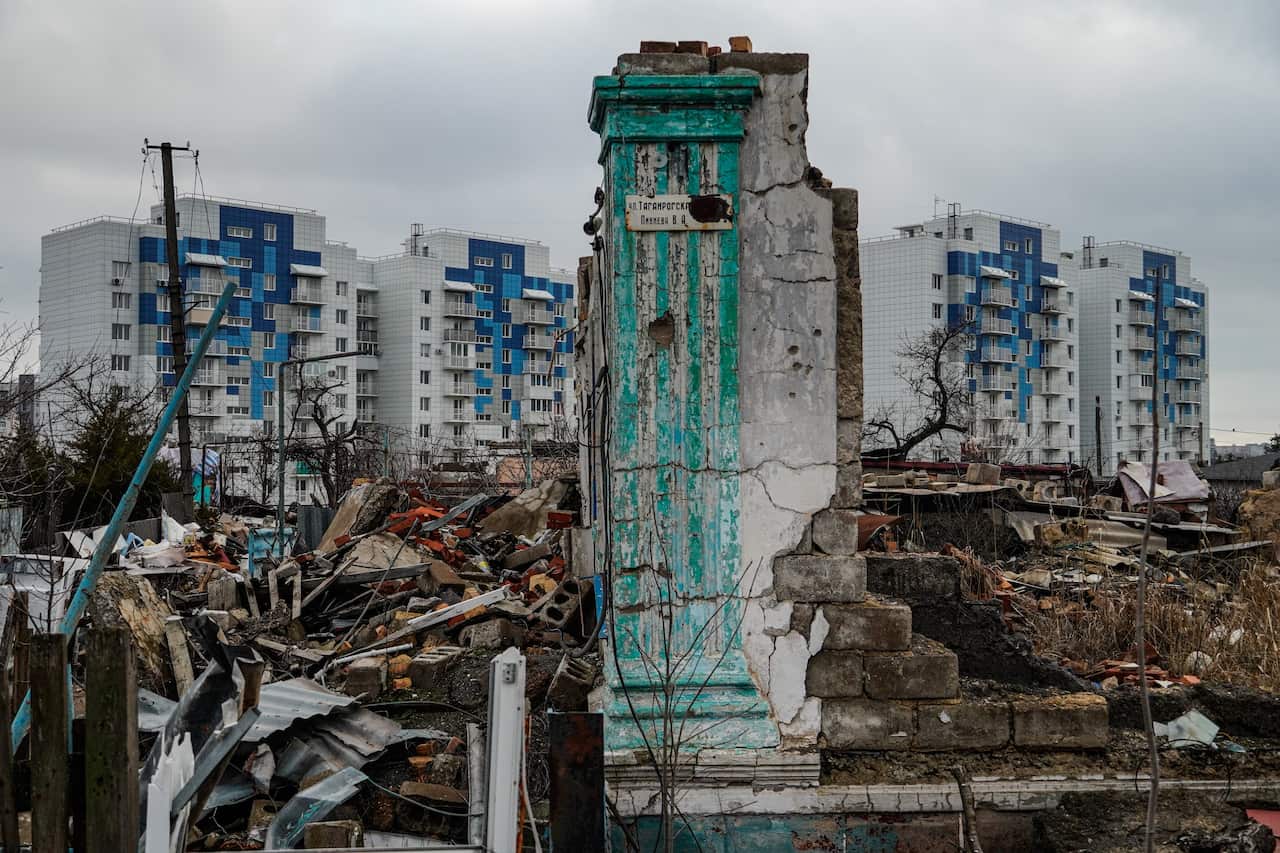 Mariupol, four years after the Russian invasion of Ukraine