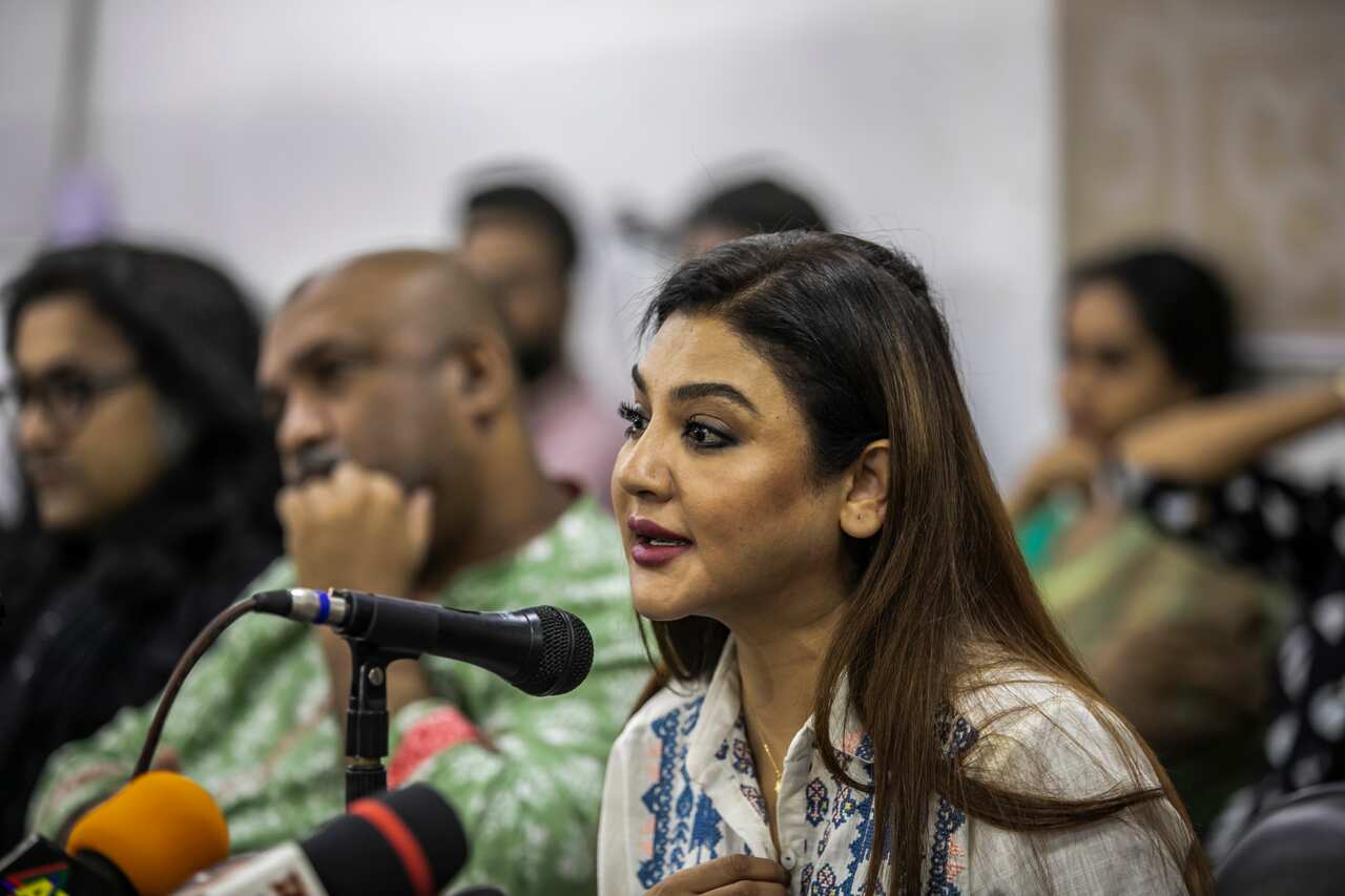 Artistes demand an explanation on recent 'attacks' on the film industry in Dhaka - 25 Aug 2022