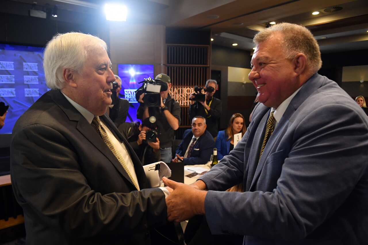 CLIVE PALMER PRESS CLUB