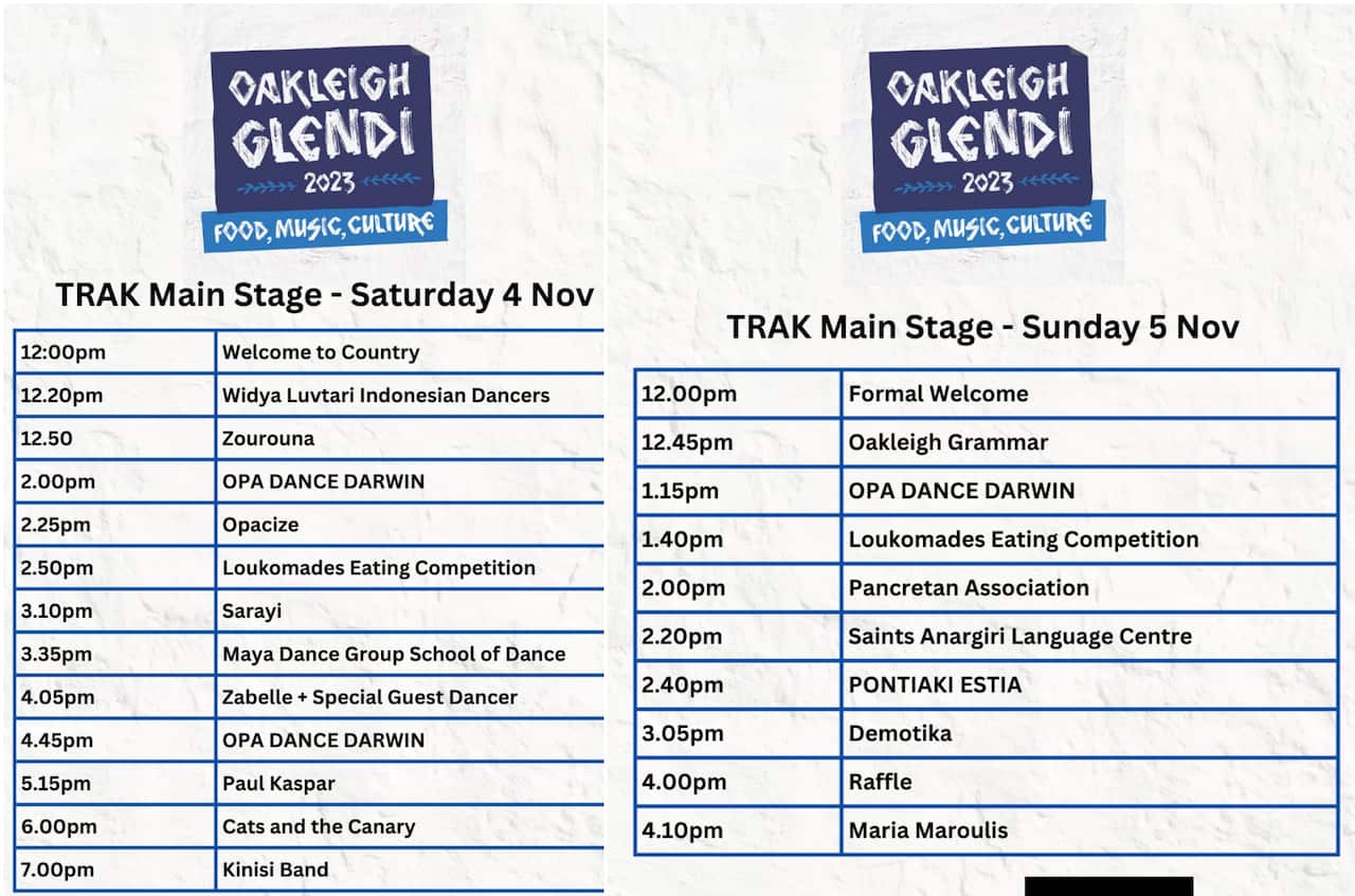 Oakleigh Glendi 2023 - The large Multicultural and Hellenic festival returns
