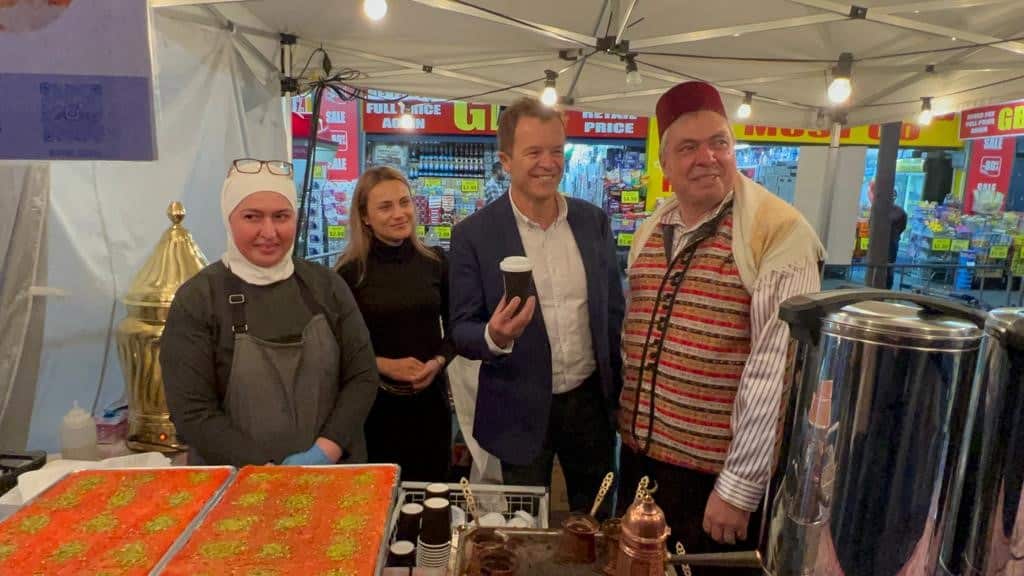 Faten Sallan with her husband.jpg