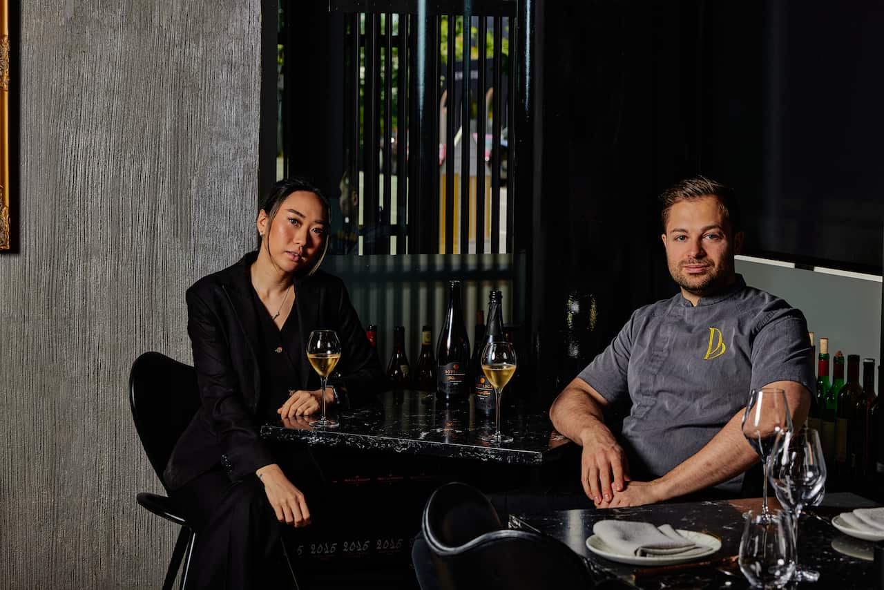 Somi Paremanee and Federico Bizzaro, owners of Bottarga restaurant in Brighton.