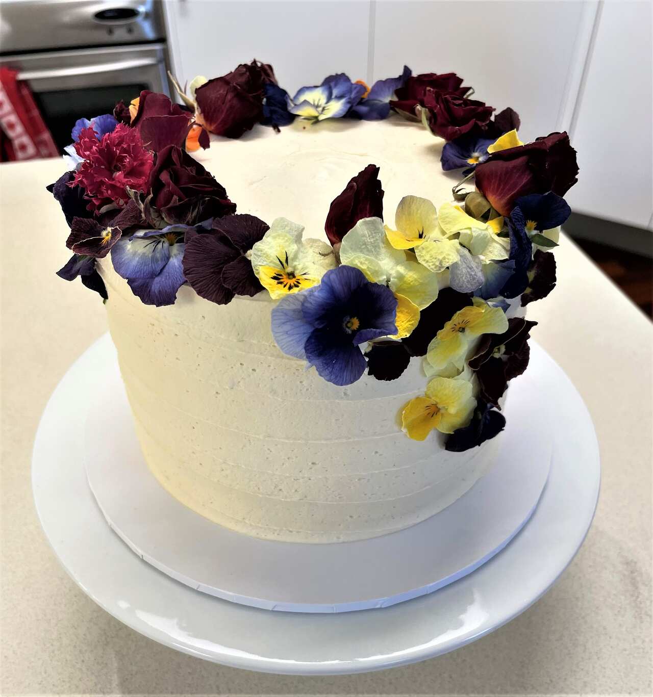 Deepthi's mango and pandan cake