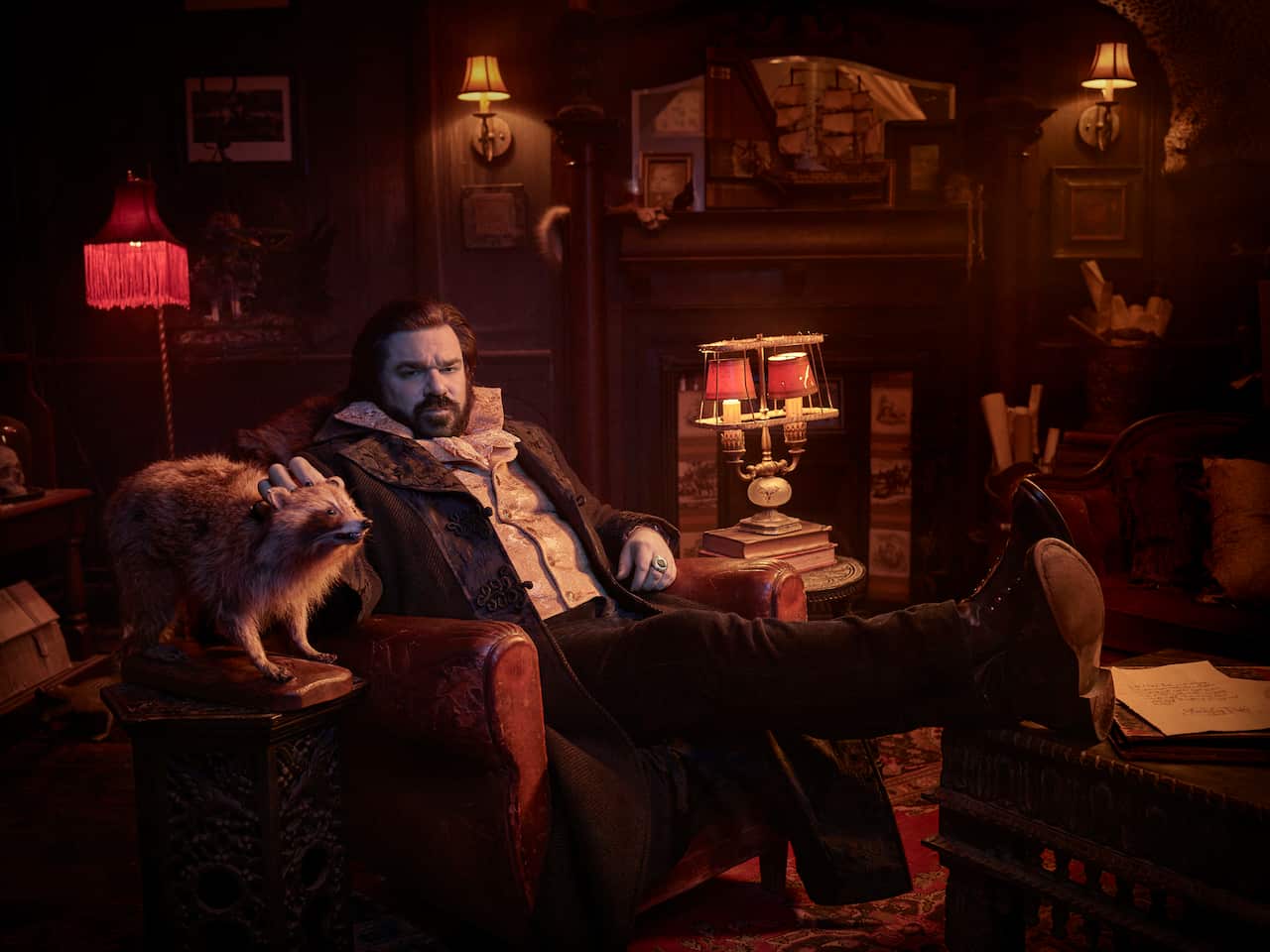 Matt Berry as Laszlo Cravensworth in 'What We Do In The Shadows'.