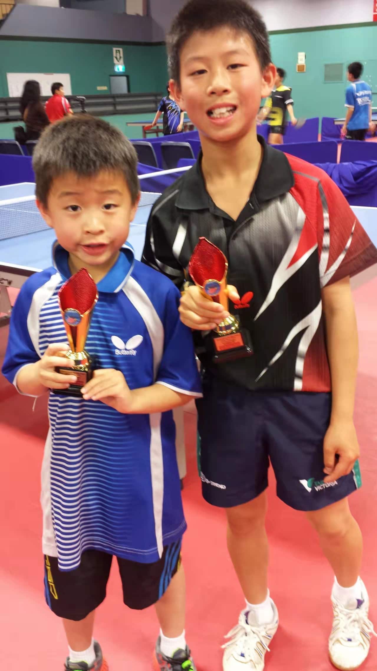 Nicholas Lum and his brother