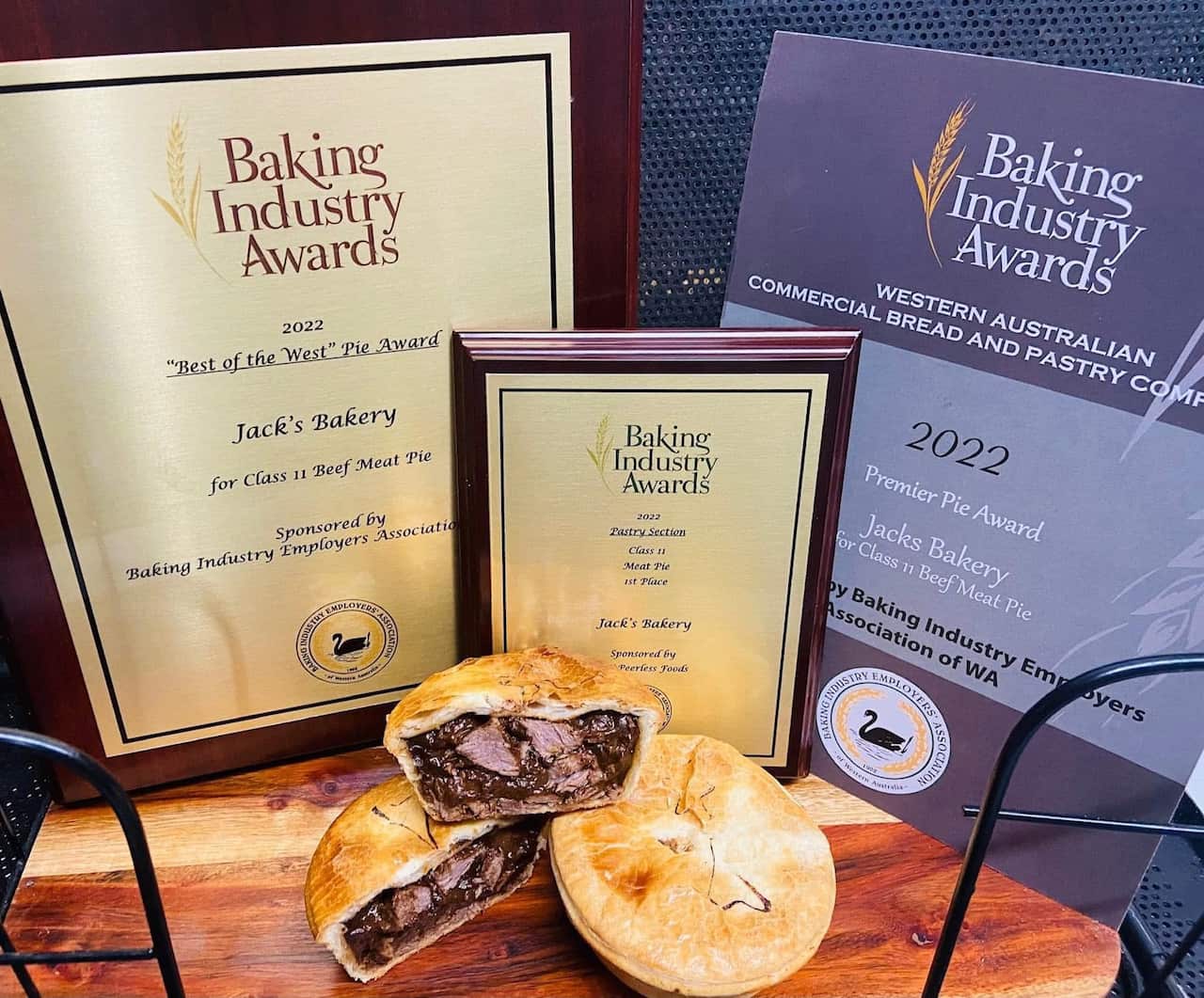 Mario Morala Best of the West Pie Award.JPG