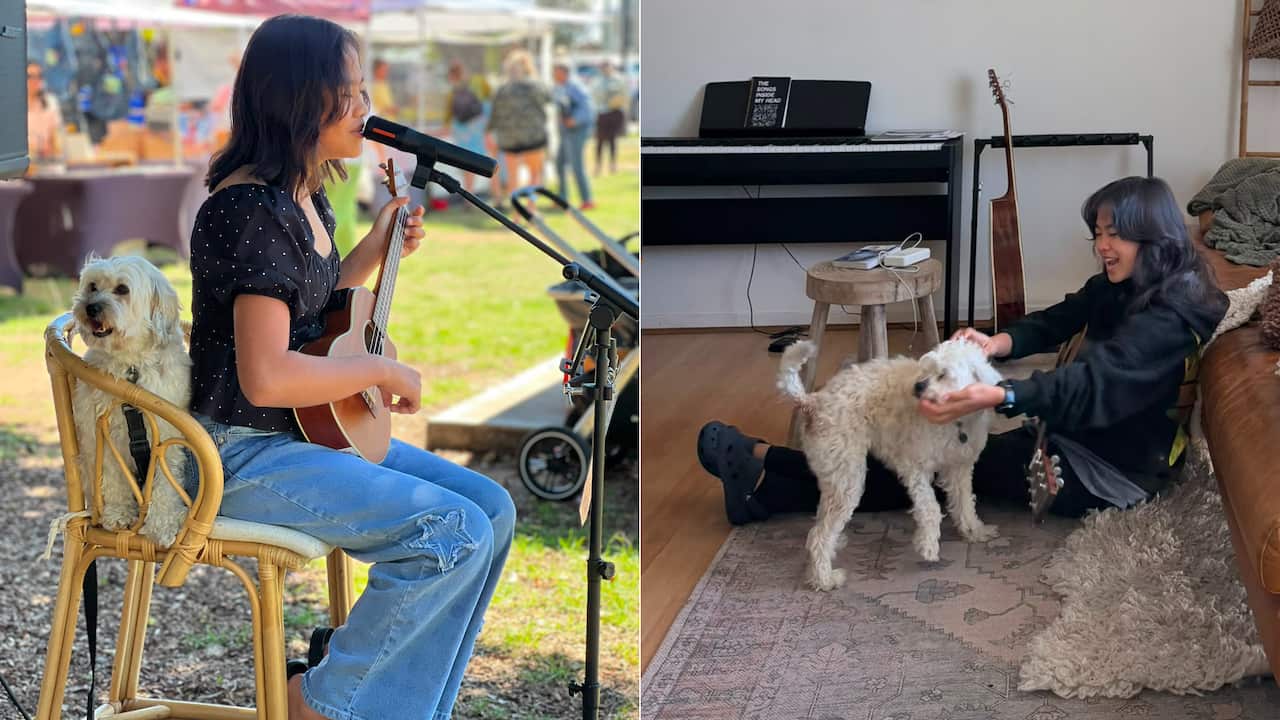 "I love how I have more freedom to do a lot of things that I enjoy like music, and I can do my lessons anywhere", says Pixie of her homeschooling and musical journey.