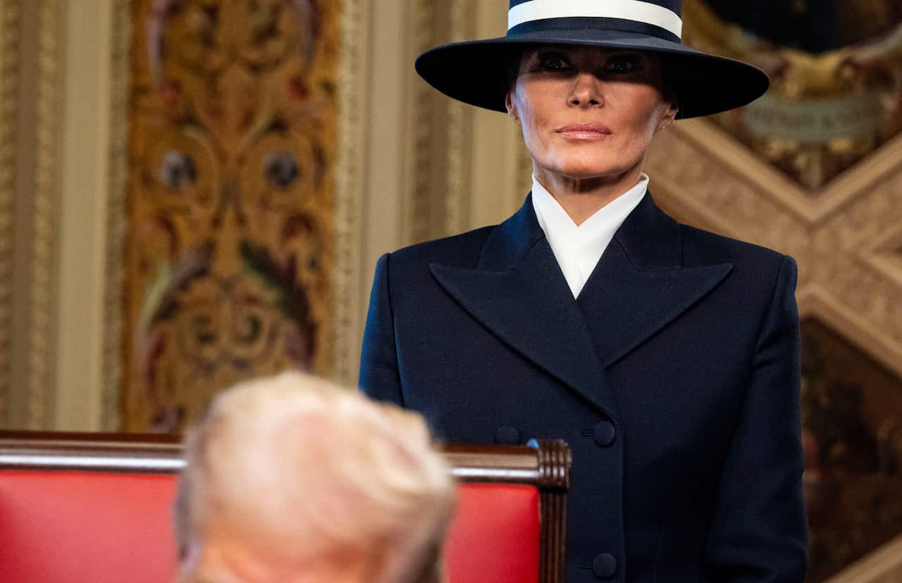 First Lady Melania Trump At Presidential Inauguration - USA