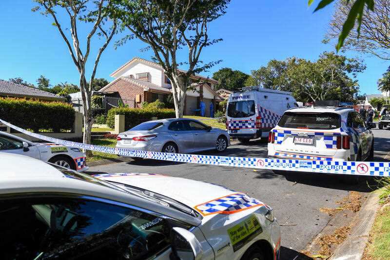 事發現場周圍被警察封鎖