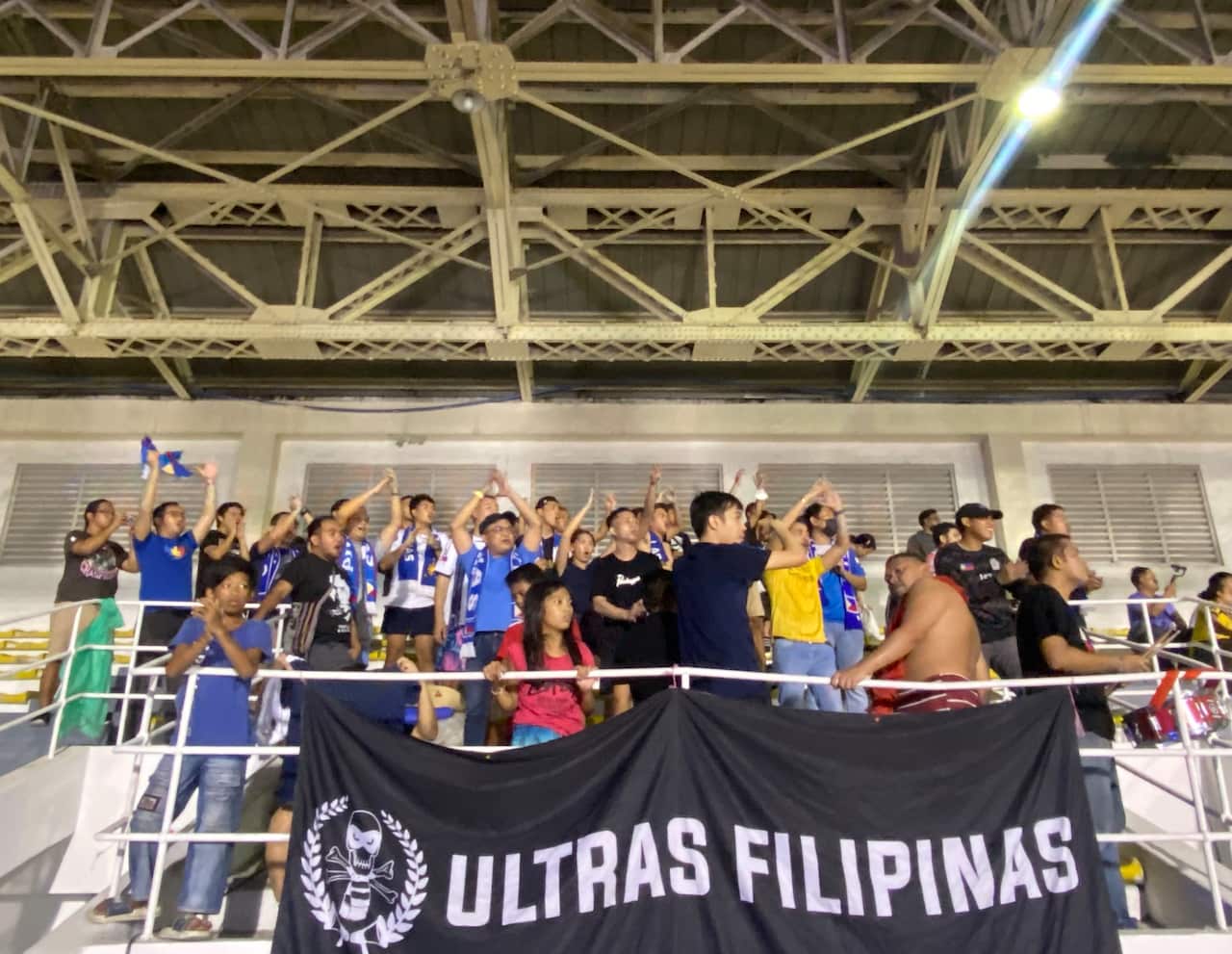 ULTRAS FILIPINAS CHEERING THE PHILIPPINE FOOTBALL TEAM