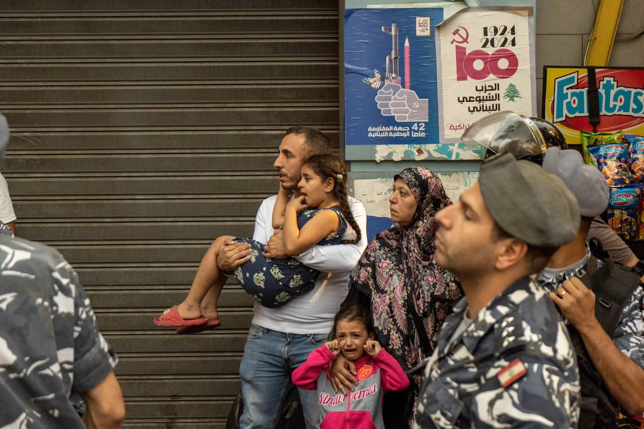 Displaced People Protest Eviction - Beirut