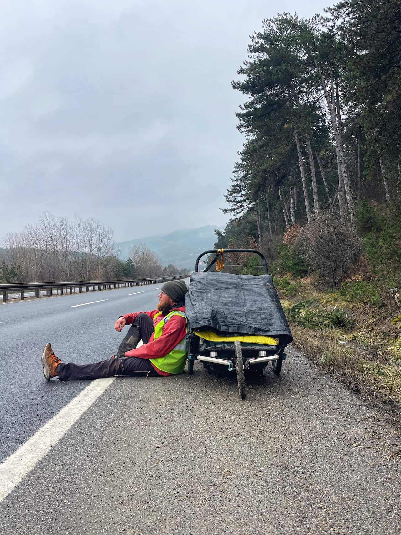 Pieroad e il fido Enzo