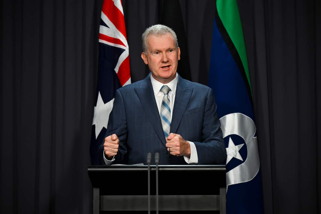TONY BURKE MINIMUM WAGE PRESSER