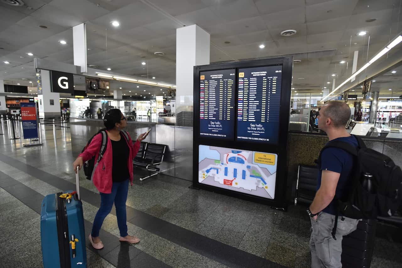 MELBOURNE AIRPORT DELAYS