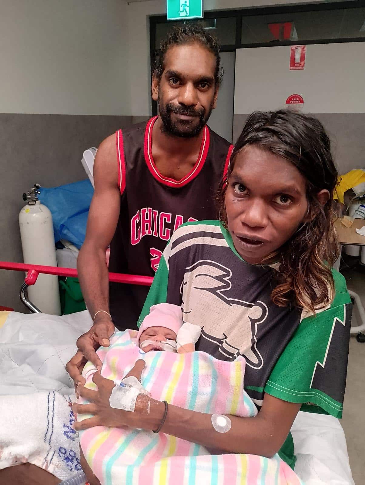  25-year-old woman, Anastasia and her partner Casius