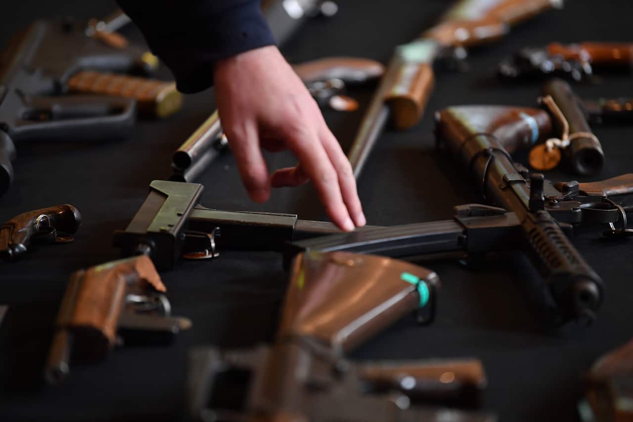 KAREN ANDREWS FIREARMS AMNESTY LAUNCH