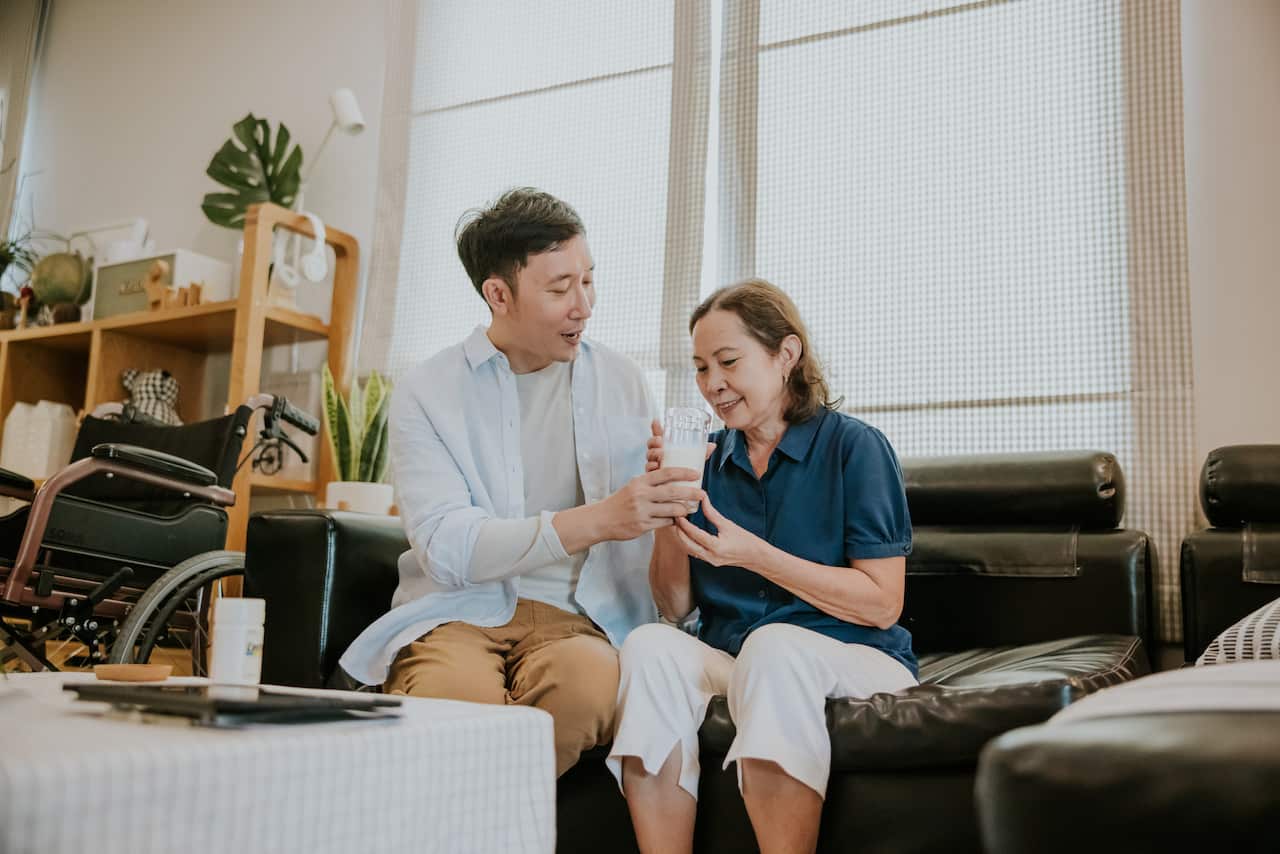 SG Carers Support - son and mother