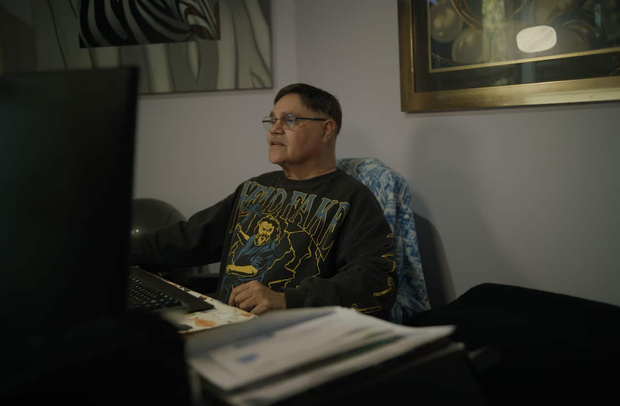 Uncle Michael McLeod from Message Stick Communications 2