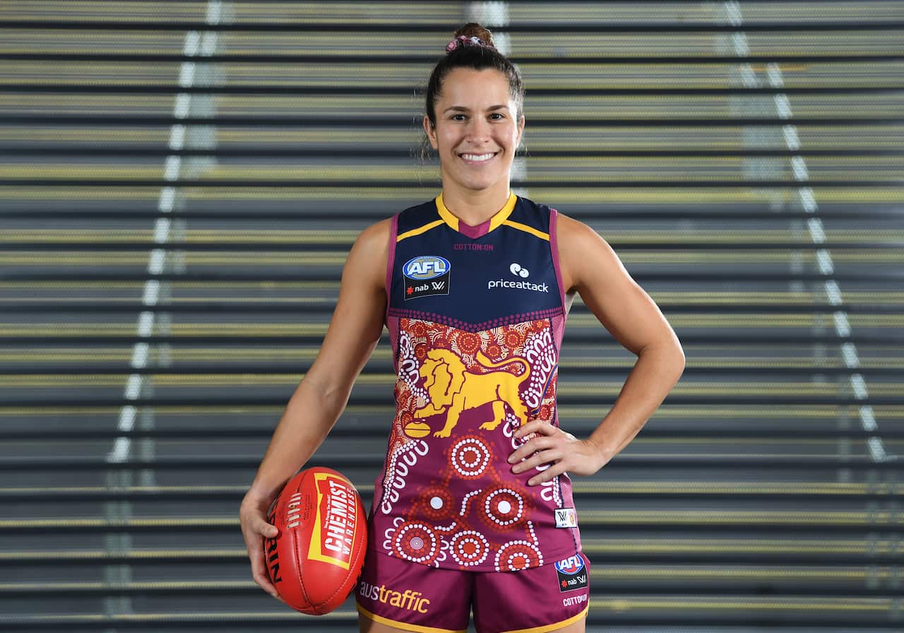 AFLW LIONS INDIGENOUS GUERNSEY LAUNCH