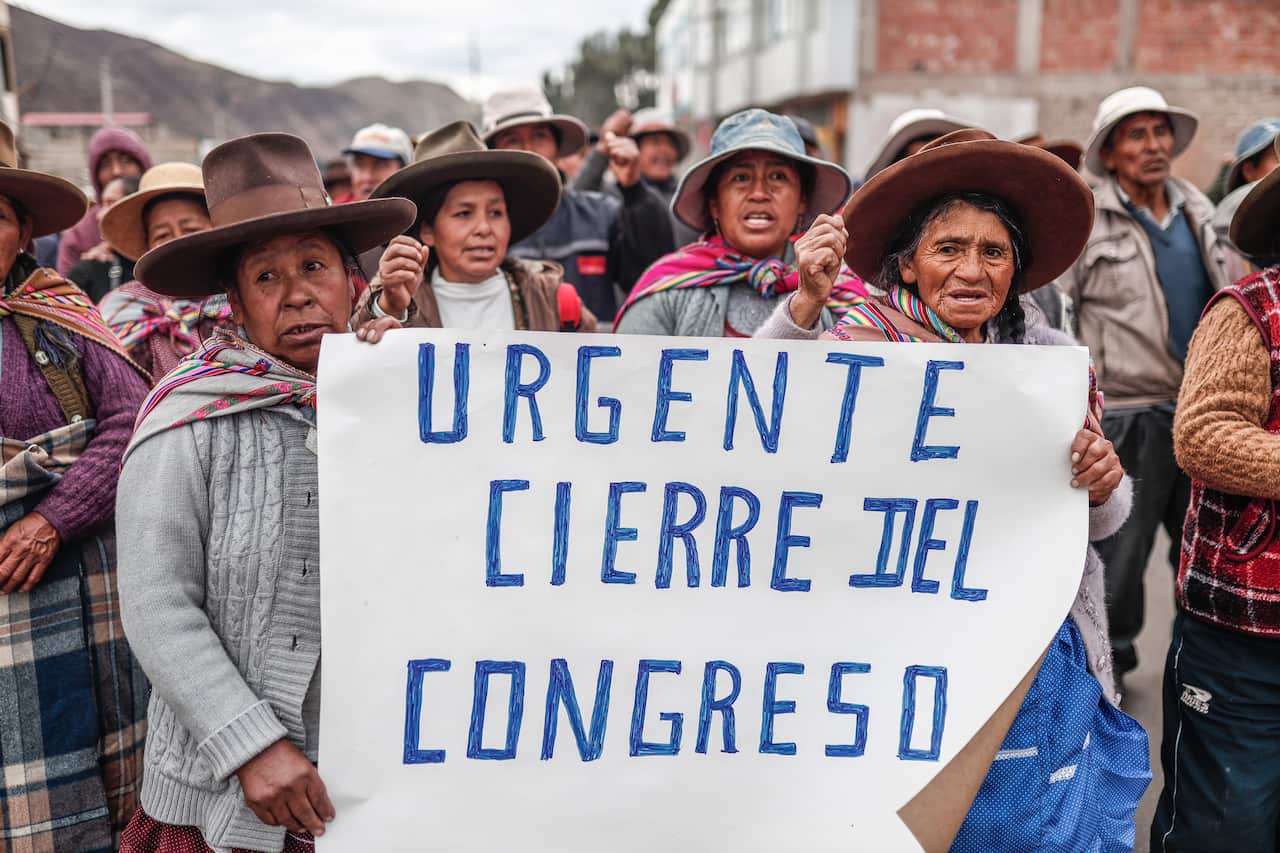PERU PROTEST