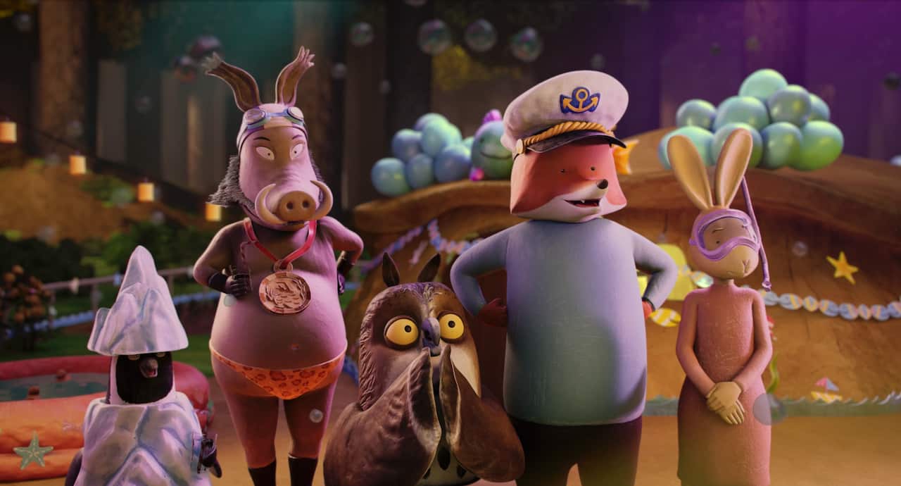 Fox and Hare Save the Forest