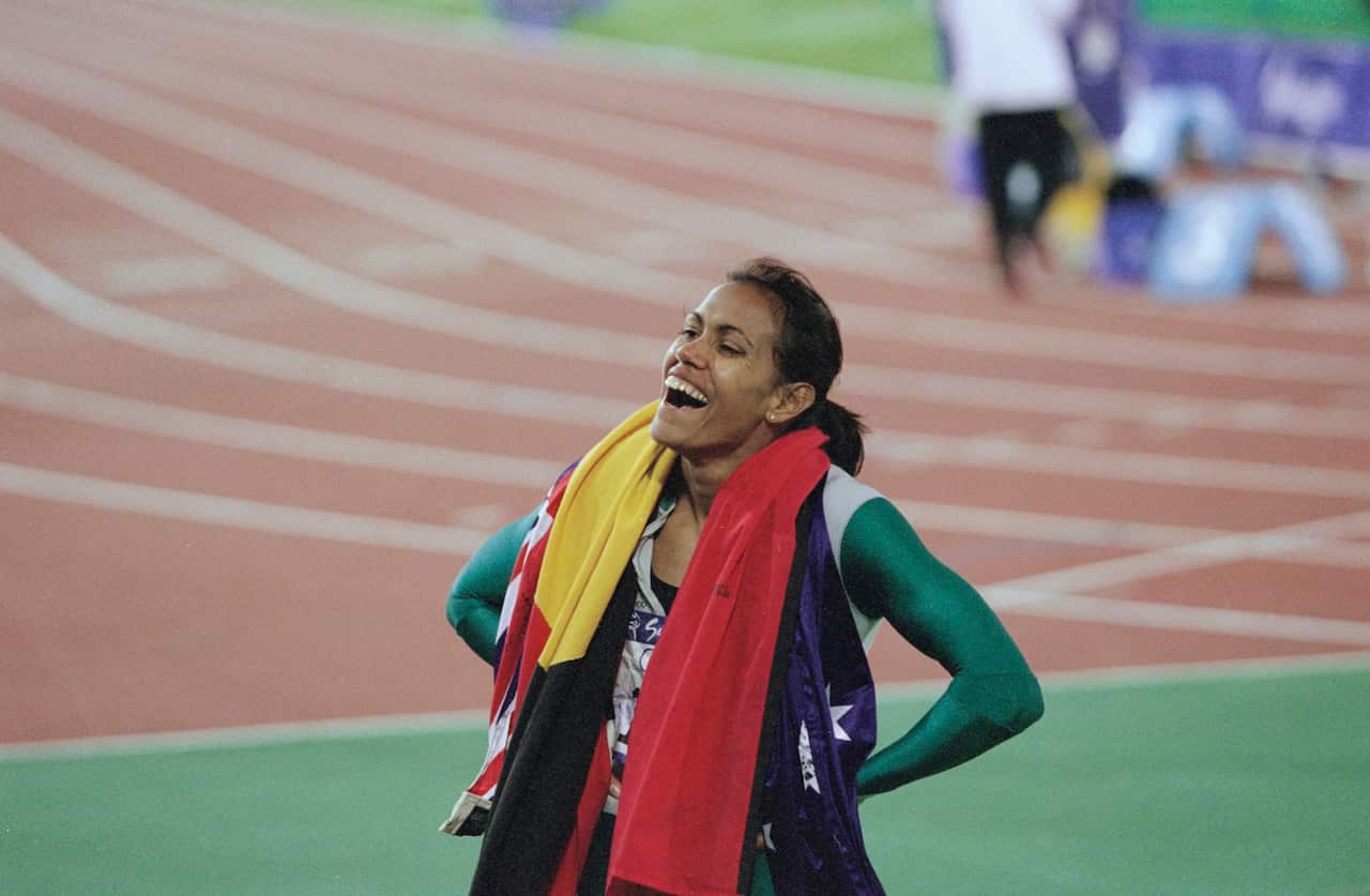 2000 Summer Olympics - Women's 400m Final cathy freeman