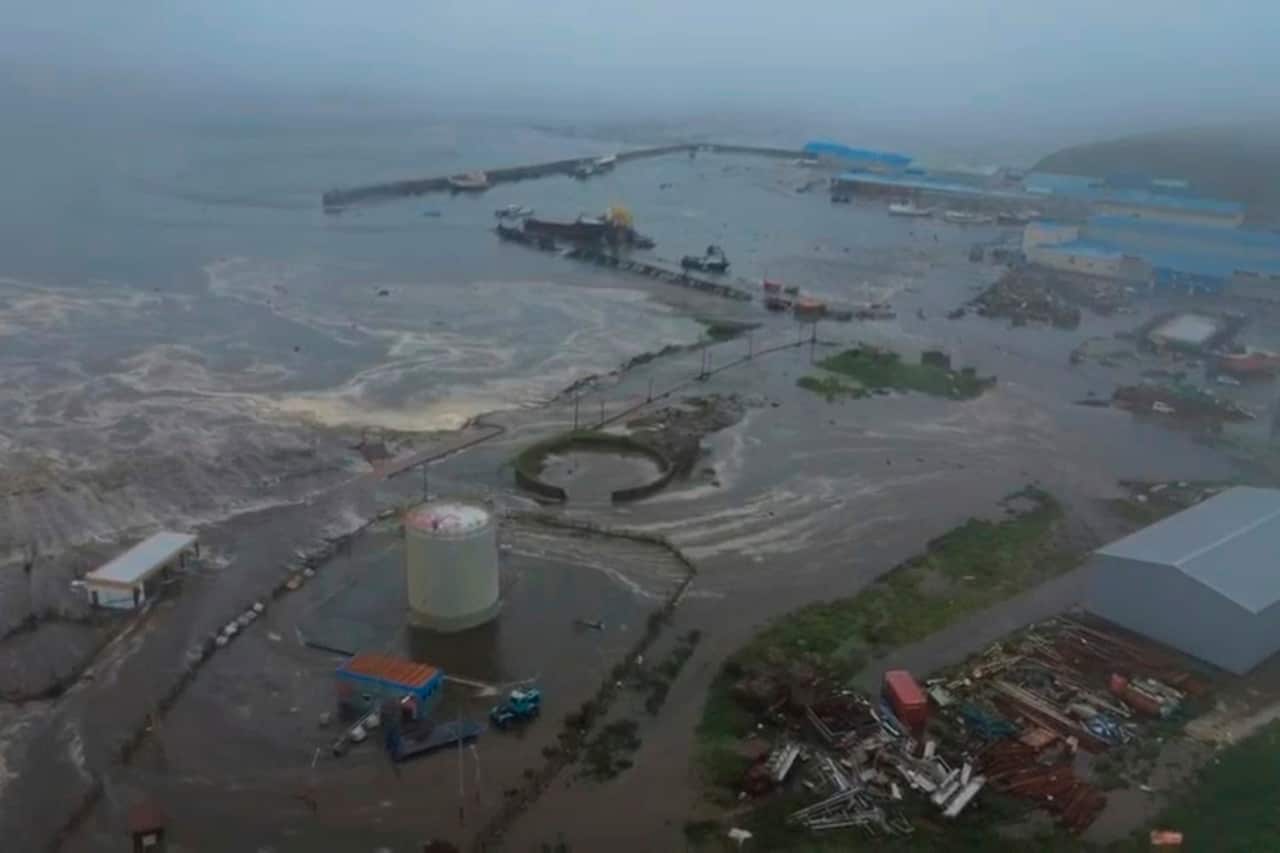 Russia Pacific Tsunami