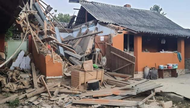 This morning, on August 16, a rocket attack on the village of Cherneshchyna, in the Izyum district of the Kharkiv region, damaged a private house, but no one was injured..jpg
