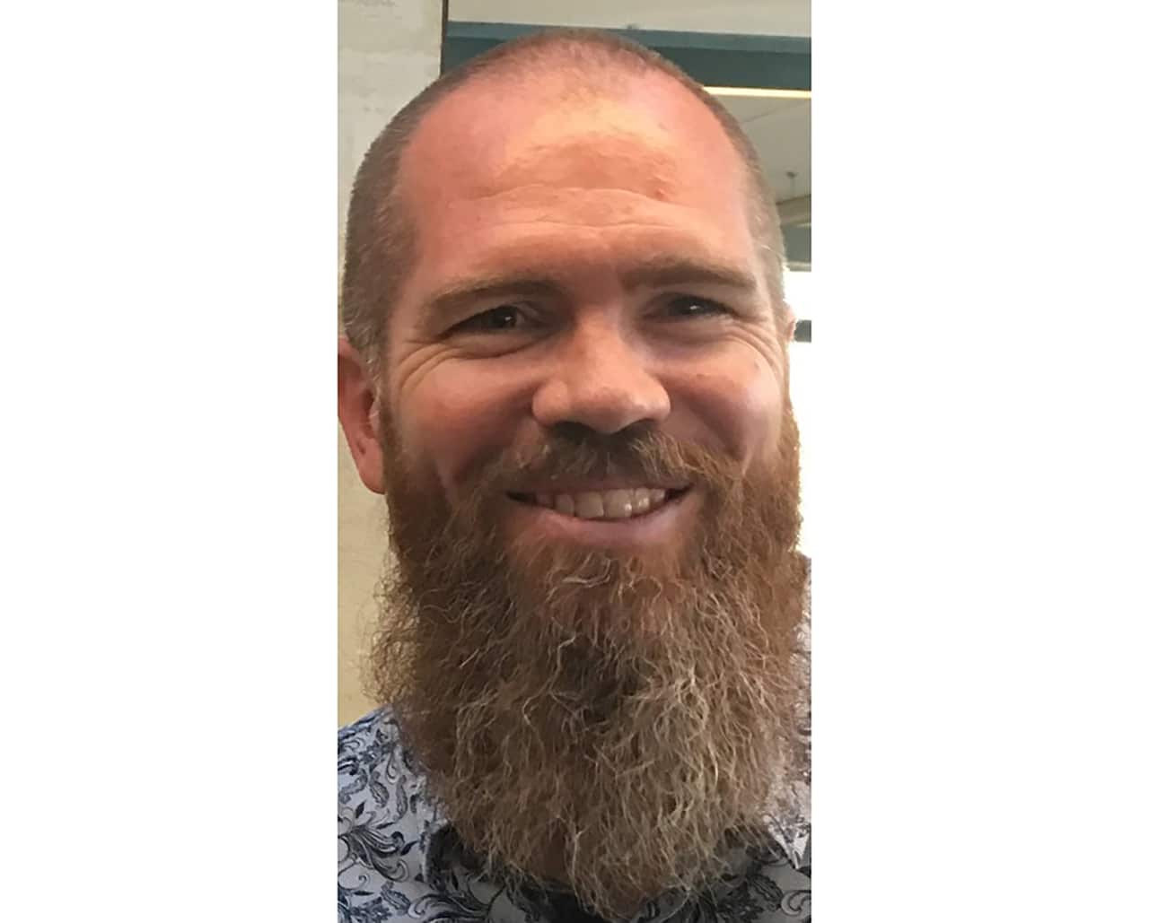 Man smiling at camera