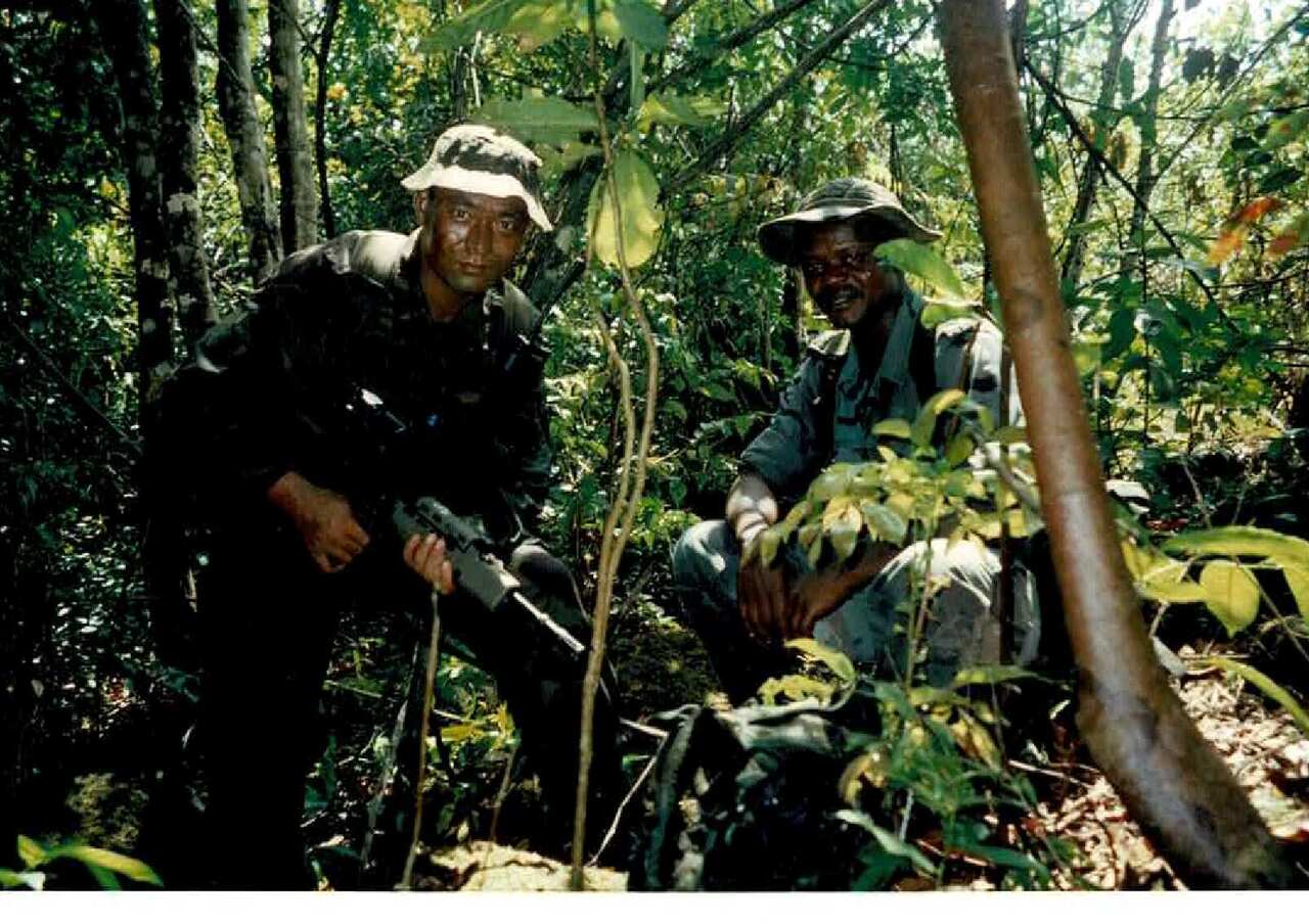 Deb Gurung in his service days..jpg
