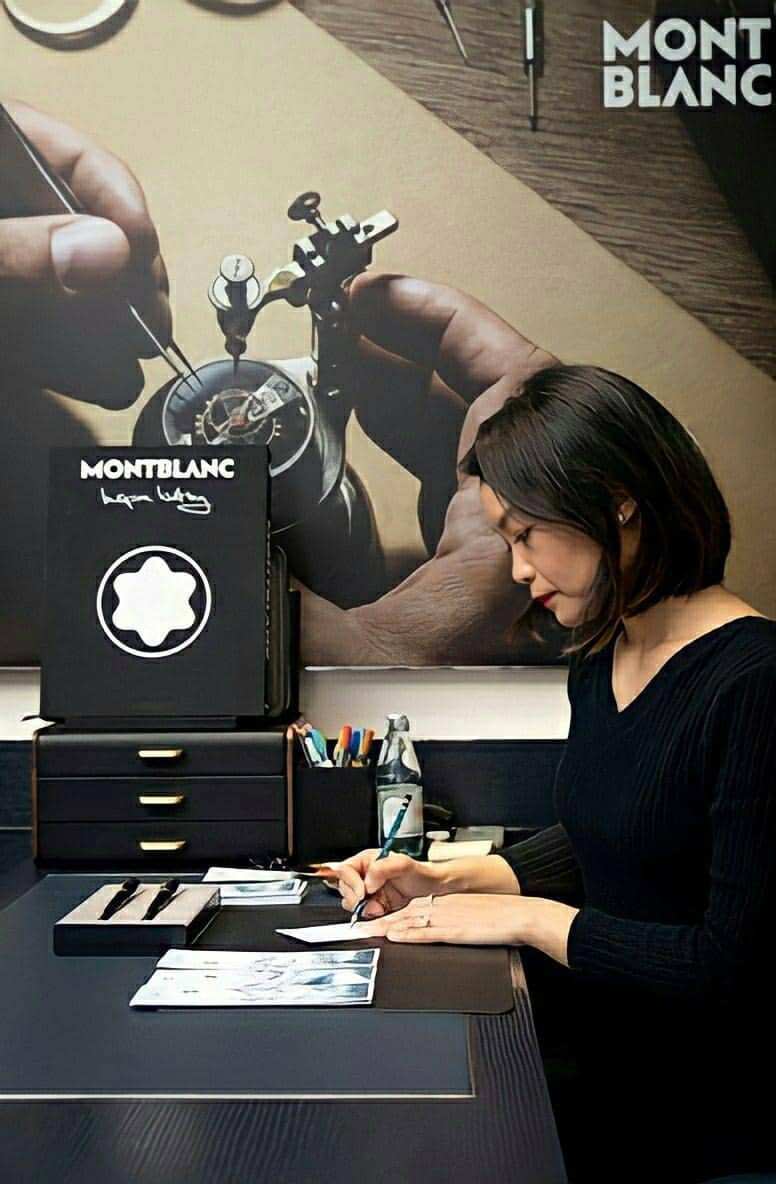 Candy Ng 2022 Live Event illustration Montblanc creative agency The ingk Studio_melbourne fine artist_candyngart.JPG