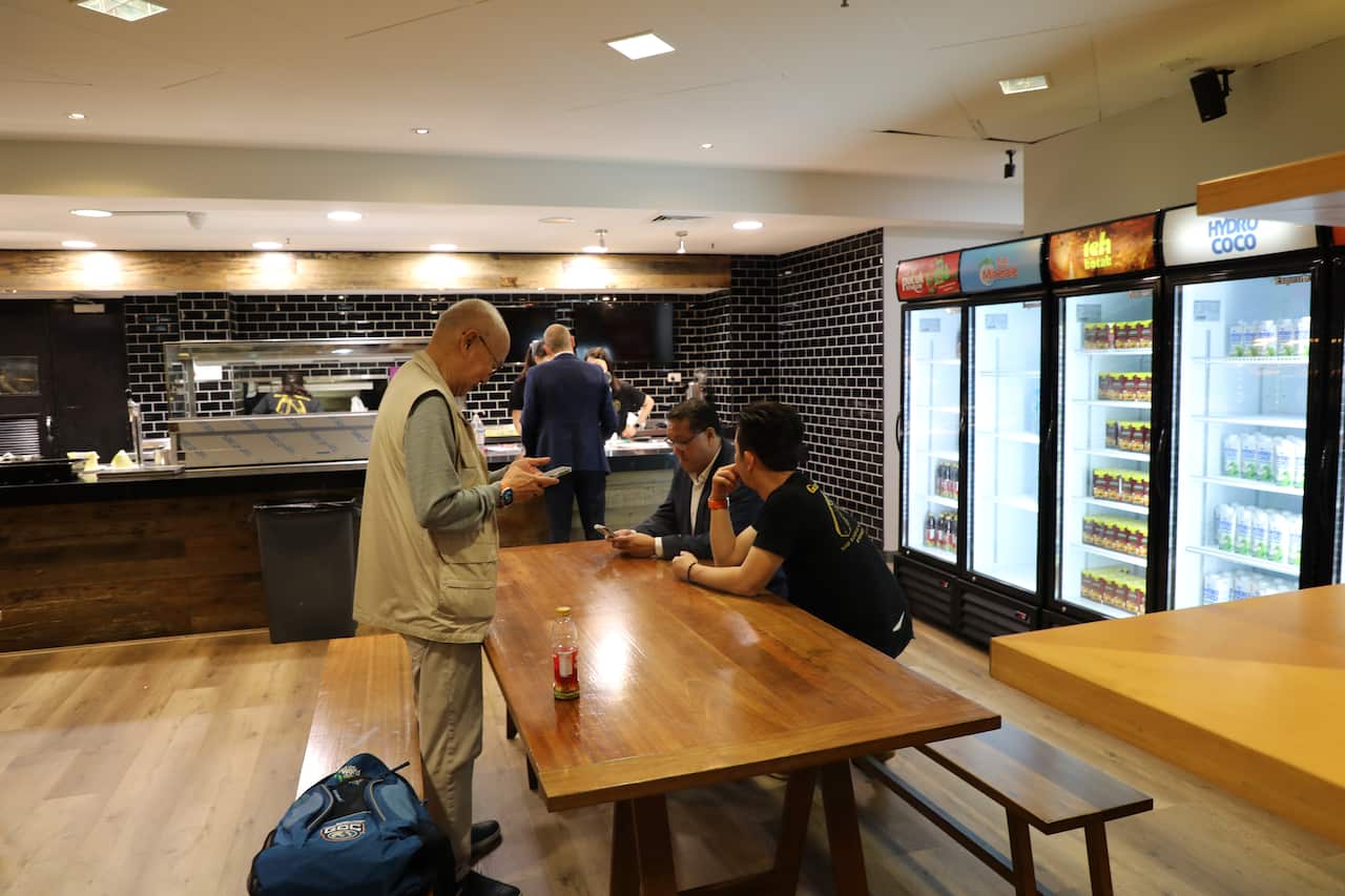 William Wongso with Antonius and Sugiarto at Garam Merica Sydney