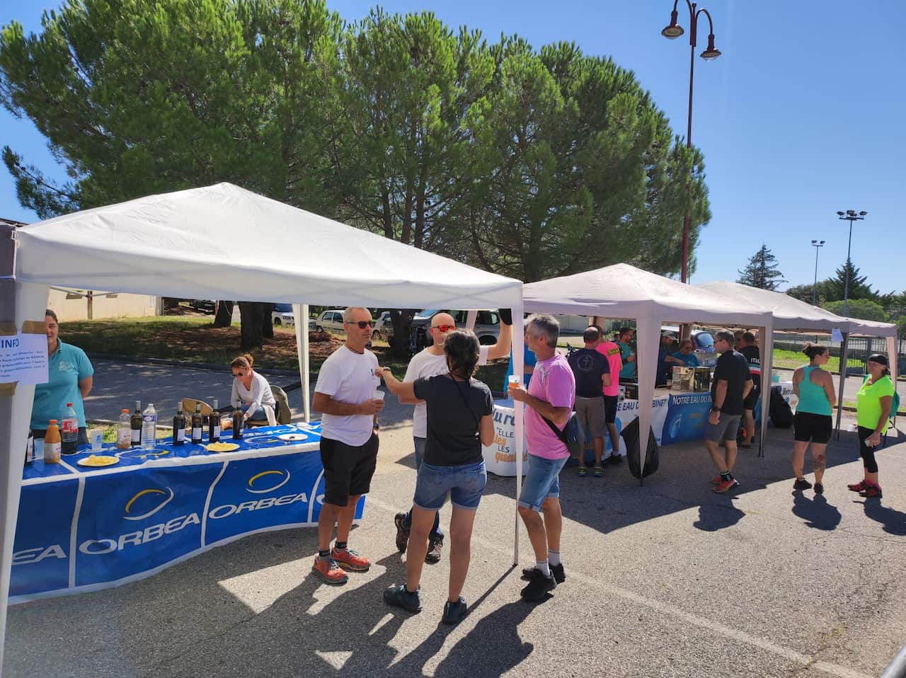 La Rando du Fromage attendees gathering