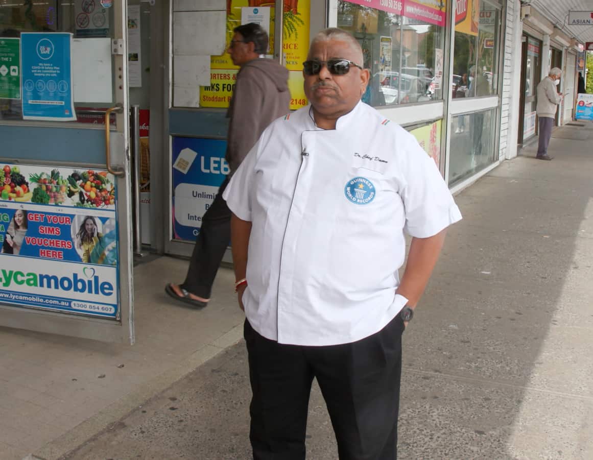 Chef Damu at Wentworthville