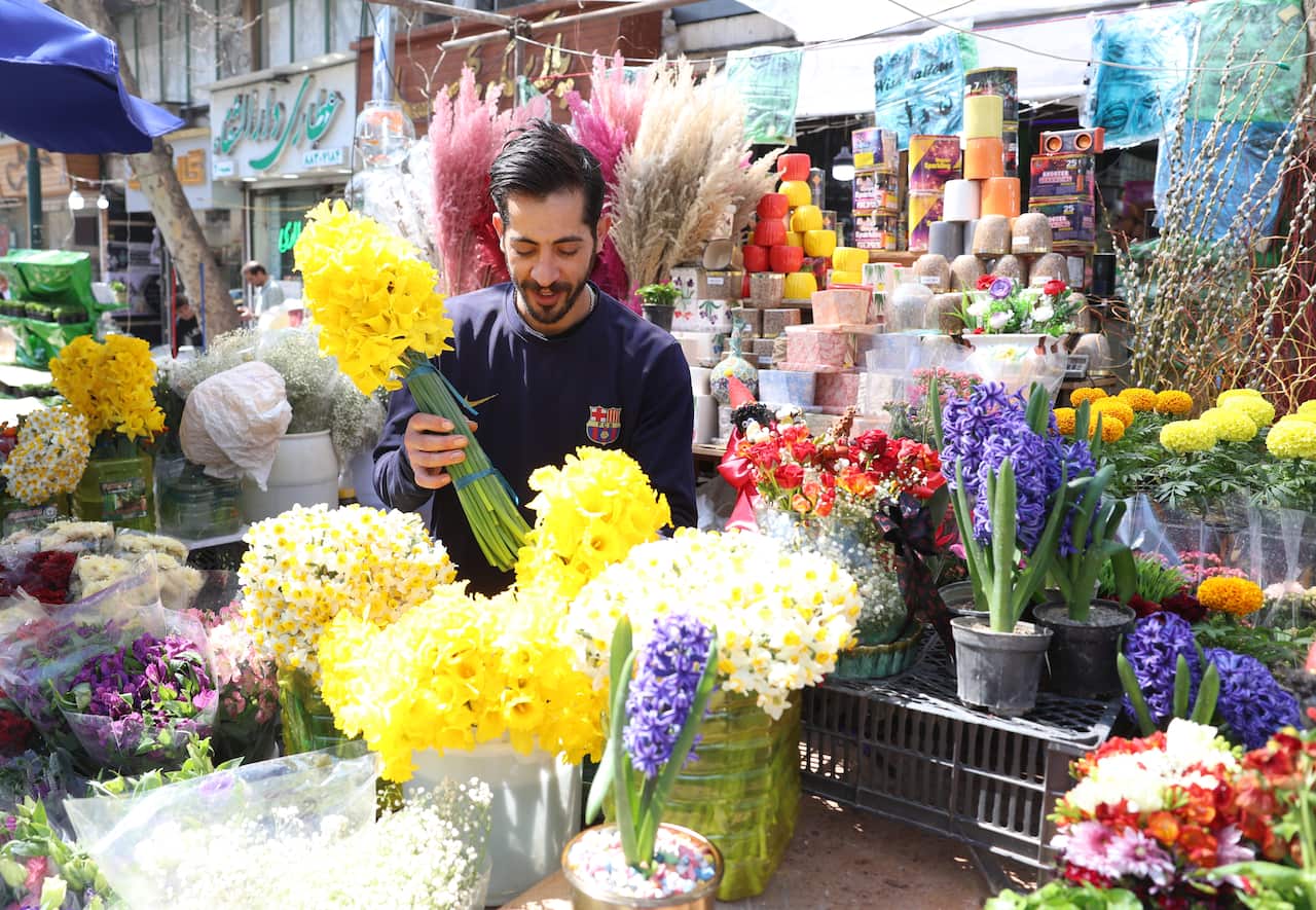 Preparations for Persian New Year 'Nowruz' in Tehran