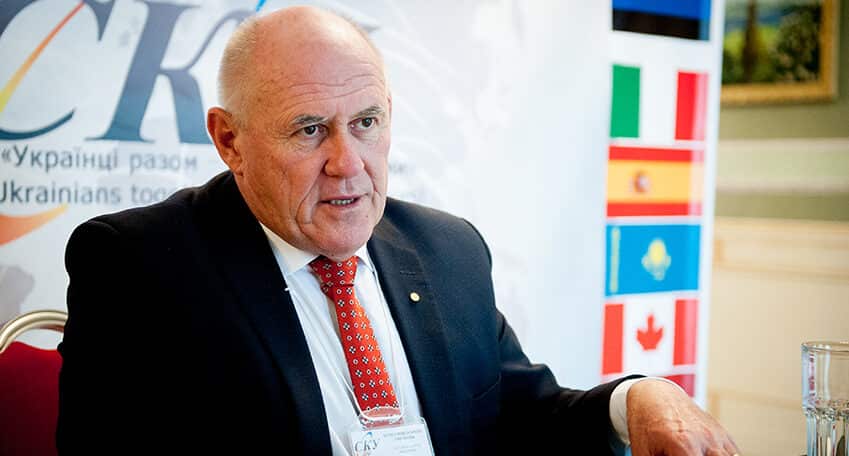 Stefan Romaniw, First Vice President of the Ukrainian World Congress (UWC) and Co-Chair of the Australian Federation of Ukrainian Organisations (AFUO).jpg