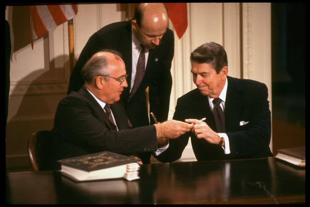 Reagan And Gorbachev