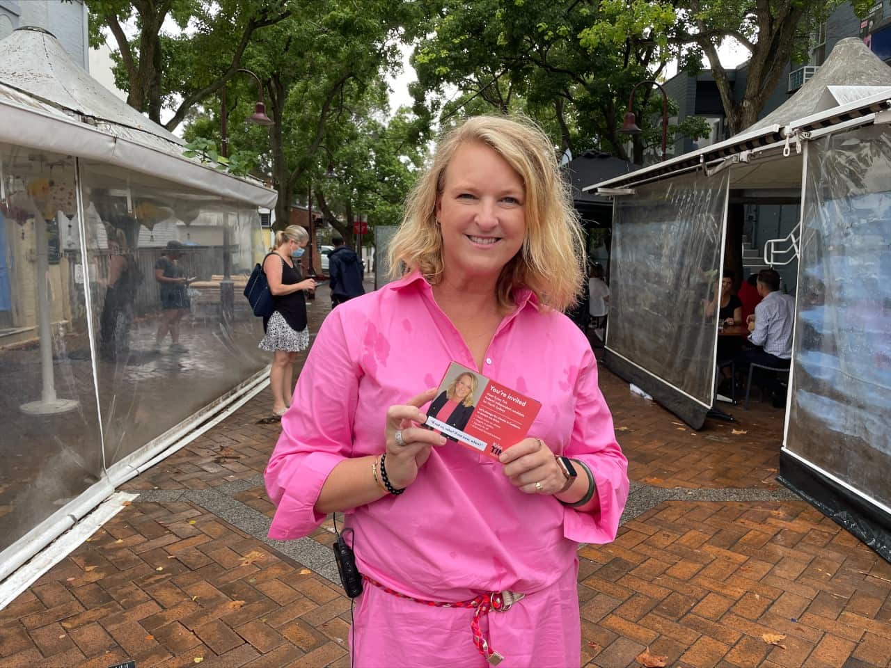 Independent candidate for North Sydney Kylea Tink