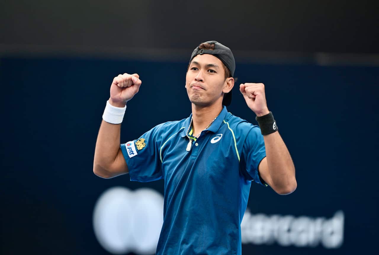 2025 Australian Open Asia-Pacific Wildcard Play-off - Day 6 - Kasidit Samrej of Thailand