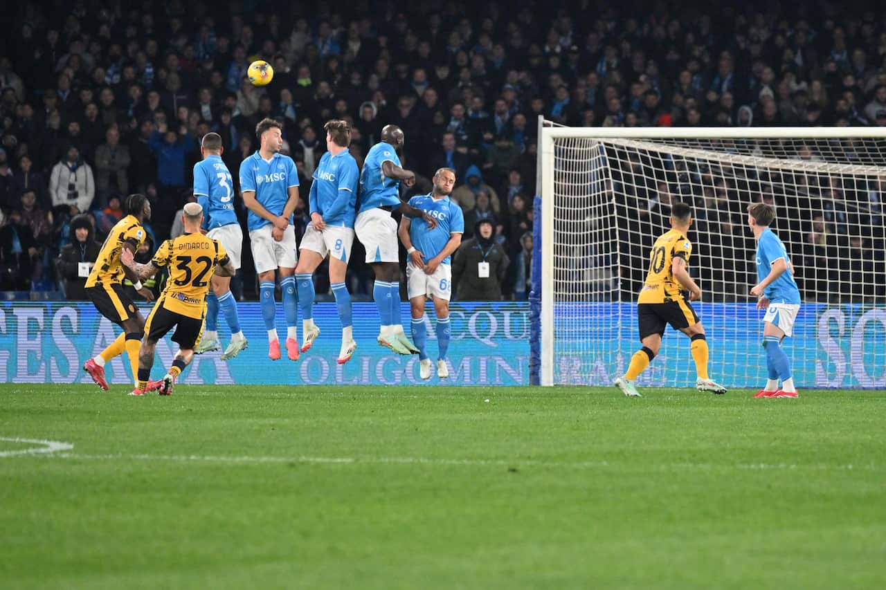 Italian Serie A Championship 2024-2025 Napoli - Inter 